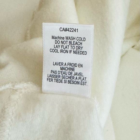 Young Fabulous Broke Jogger Pants Size Large Pockets Pull On Relaxed White - Picture 8 of 8